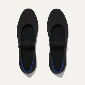 NWT Rothy’s The Square Mary Jane Ballet/Flats Black Size 7.5